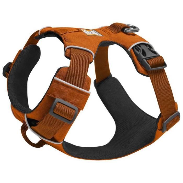 Comparer les prix de Harnais Anti-traction Chien Front Range Orange Taille L/XL - Ruffwear