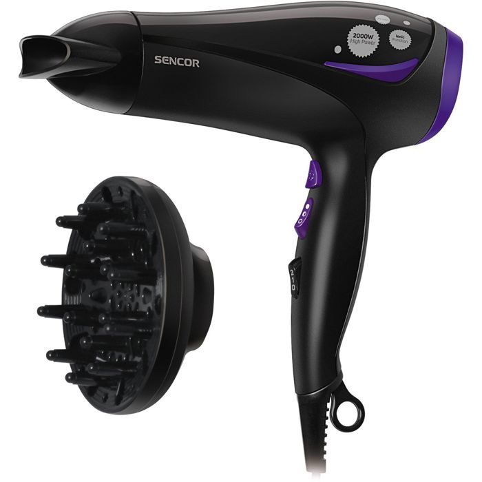 Sèche cheveux ionique SENCOR SHD 108VT 2 vitesses