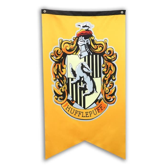 Harry Potter Banniere Embleme De La Drapeaux Harry Potter United College Serpentard Gryffondor Poufsouffle Achat Vente Banderole Banniere Cdiscount