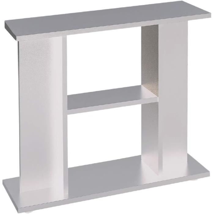 Comparer les prix de Amtra Meuble pour Aquarium, Support Aquarium eois, Blanc, 80 x 32 x 70 cm274