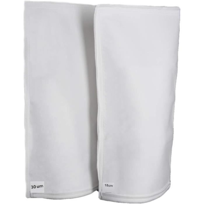 Poche Filtrante 15 Microns Compatible Laghetto BOA / D-PUR - Pour Piscine, Polyester, 58x23 Cm (diam. 15 Cm) - 5