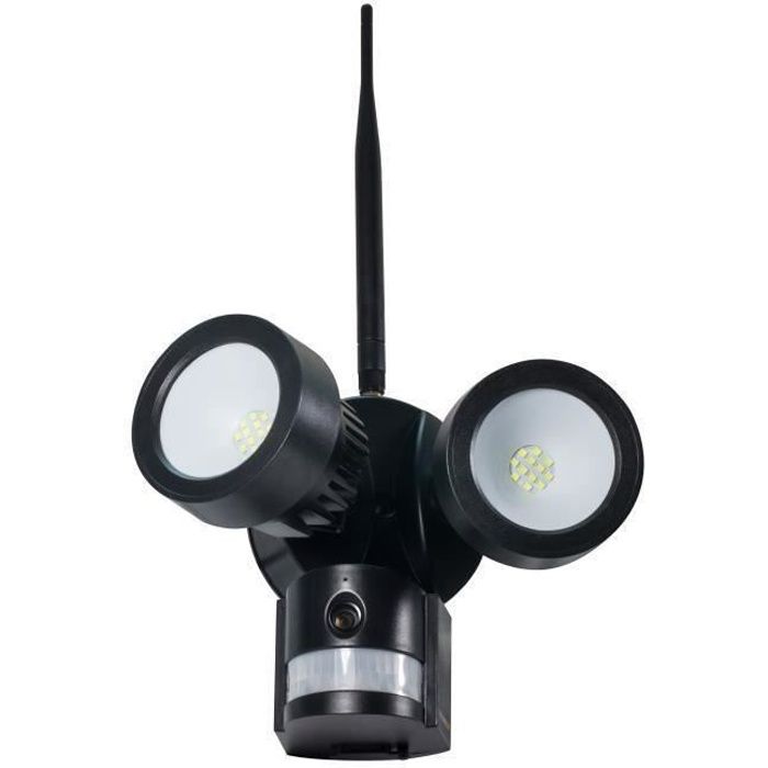TECHNAXX Caméra de surveillance IP HD extérieur avec projecteur LED TX-83
