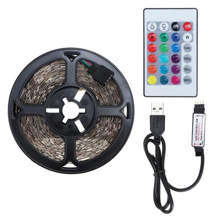 Bande LED RUBAN Lumineuse Multicolore 2835 RGB 5M 300 LEDS - Cdiscount ...