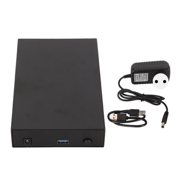 JIE Disque Dur Externe De 3 Disque Dur Externe 3,5 Pouces Usb3.0 Vers Ssd Portable En