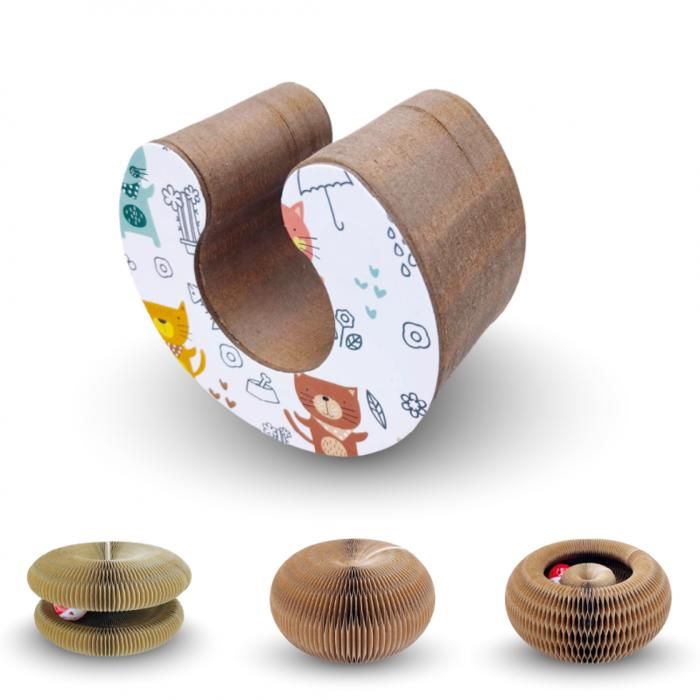 Comparer les prix de Griffoir en carton pour chat - VENTEO - Magic Organ Cat Scratching Board