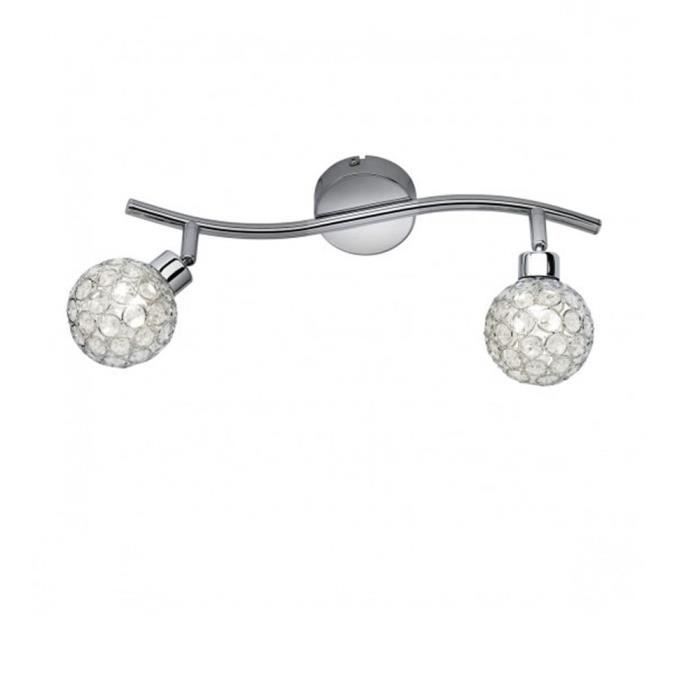 DEL Luxe Plafonnier Lampe Air Bulle Cube Chrome Spots chambre éclairage DEL Luxe Plafonnier Lampe Air Bulle Cube Chrome Spots chambre éclairage