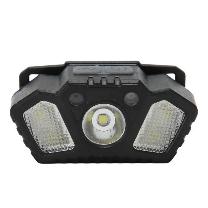 lampe frontale rechargeable super lumineuse led lampe frontale pour camping, course, pêche, chasse hj011