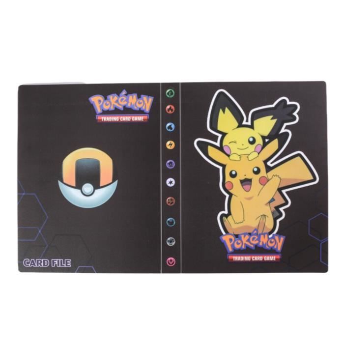 ALBUM PHOTO,22Livre De Cartes Pokémon Pour Enfants, 4 Pochettes, 240 Livres De Jeu, Collection