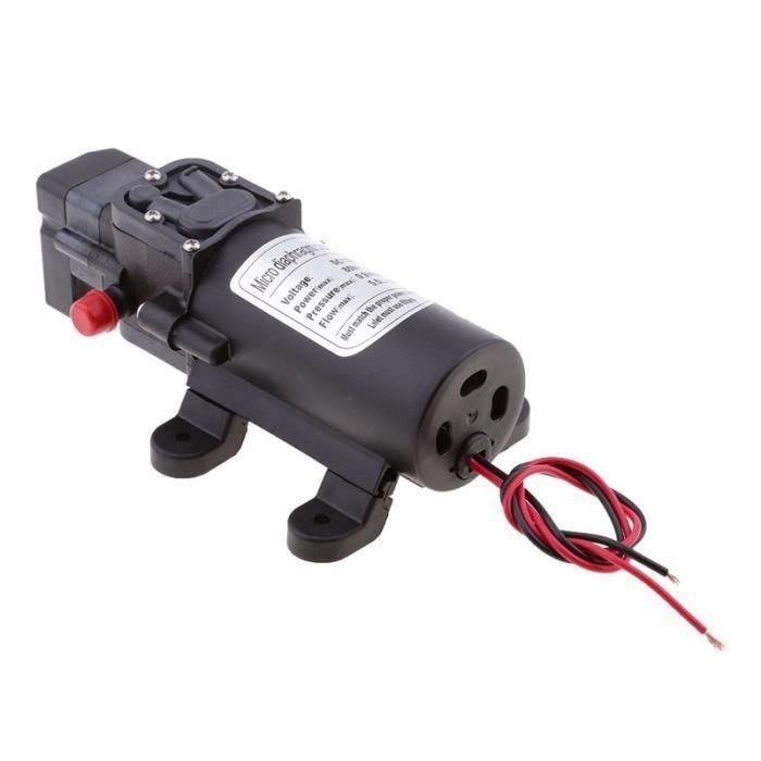 Pompe à Membrane 12V Micro Pompe Diaphragme - 1600ml/min Pour Distributeur D'Eau Et Pulvérisation