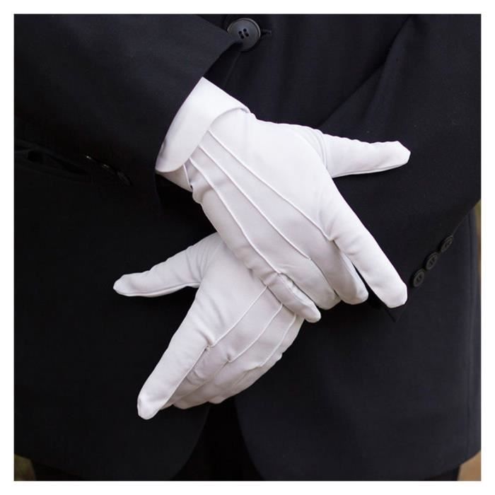 Gants blancs ceremonie on sale pour homme