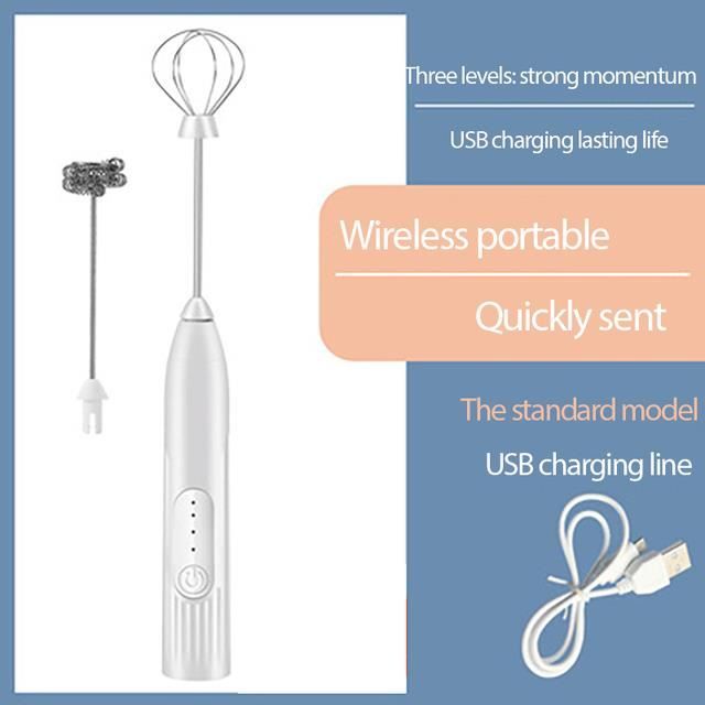 Batteur À Oeufs Électrique, Mousseur À Café Portable Mousseur À Lait