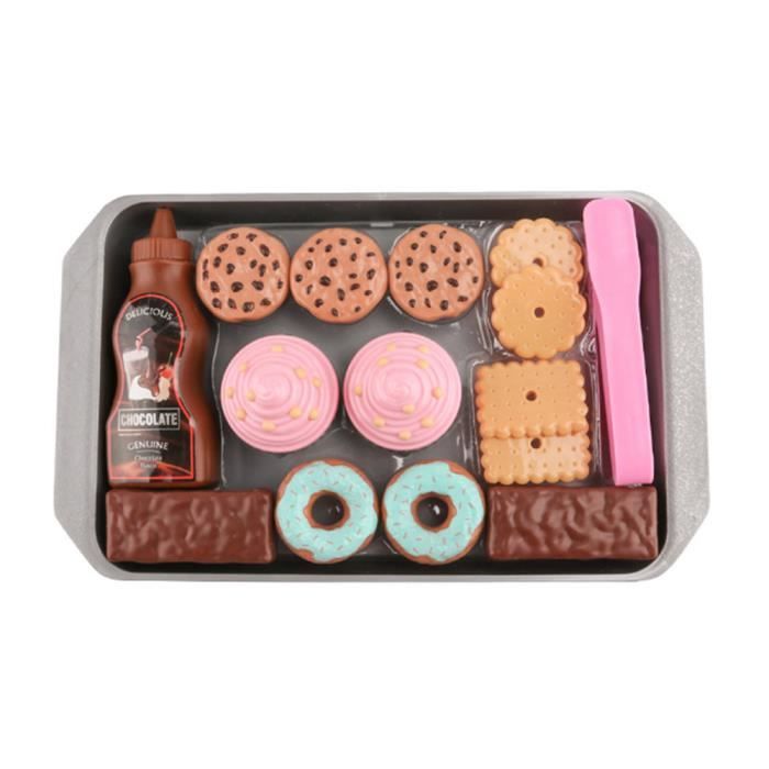 Joyin Jeu de Cuisine 135 Pièces - Simulation, Accessoires, Faux Aliments, Fournitures de Fête