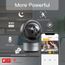 Arenti 2K Caméra Surveillance WiFi Intérieur Audio Bidirectionnel pour Bébé et Animal Compatible avec Alexa et Google Assistant Camera Chien WiFi 360 ° avec Vision Nocturne Détection Humaine AI 
