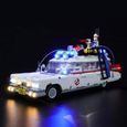YEABRICKS LED Light pour Lego-10274 Creator Expert Ghostbusters ECTO-1 Modele de Blocs de Construction (Ensemble Lego Non Inc-1
