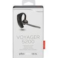 Plantronics Voyager 5200 téléphone portable Micro-casque supra-auriculaire Bluetooth Mono noir Suppression du bruit du-1