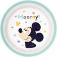 Pack repas 2ème age THERMOBABY MICKEY - 3 Assiettes + un gobelet + 1 cuillère-1