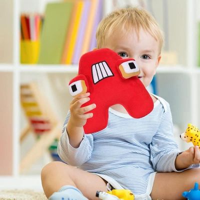 MAGIC SELECT – Peluche Alphabet Lore A à Z – Doux, éducatif, En Coton PP, Pour Apprendre Les Lettres