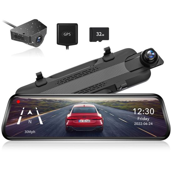 WOLFBOX Original Rear Camera For Mirror Dash Cam Suitable For G840S/T10/G930 - Foto 6