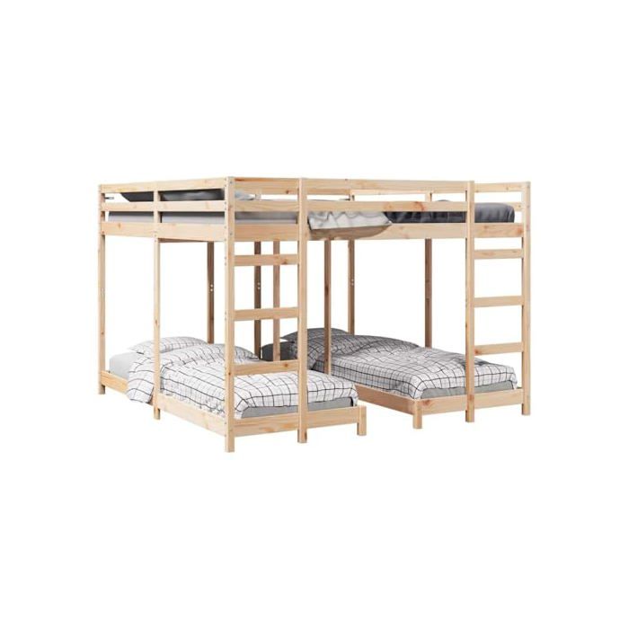 OLIVER FURNITURE | Lit Superposé & Échelle Inclinée Seaside - Les Petits OLIVER FURNITURE | Lit Superposé & Échelle Inclinée Seaside - Les Petits