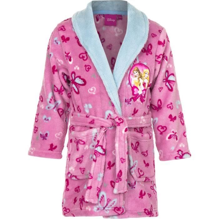Robe de Chambre PRINCESSE DISNEY Enfant Fille en Rose T 3 ANS DPH2243 Cdiscount Pret a Porter