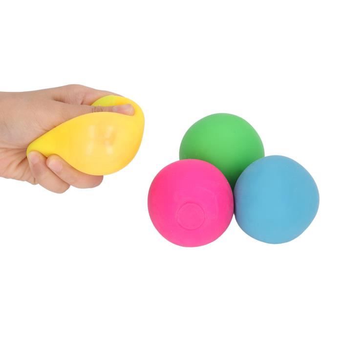 Fdit balles anti-stress 4 pièces balle anti-stress jouets haute rebond  résistant à la déchirure Concentration sensorielle jouets - Cdiscount Jeux  - Jouets