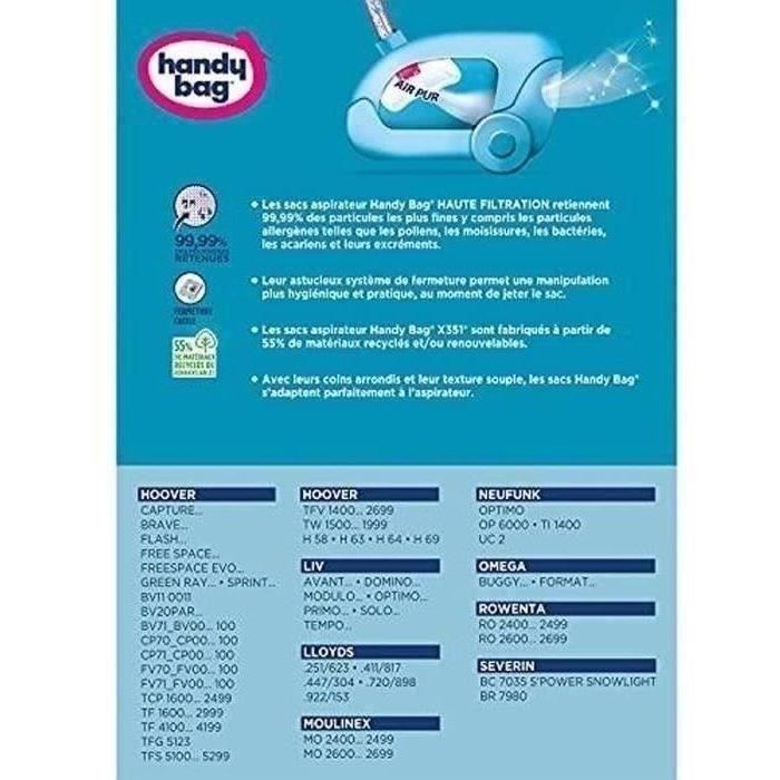 Sac aspirateur handy bag m50 deals
