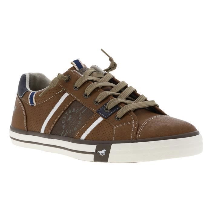 Cdiscount Chaussure Mustang Homme Basket Mustang Shoes GRIS Homme