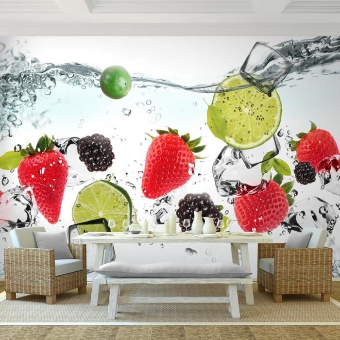 Pierre Frey Braquenié | Papiers peints Parvati - Fruits rouges (BP349001