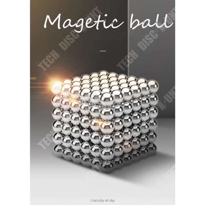 Billes Magnétiques Anti-Stress, Cube magnétique, Zanox, 216 Magnet Balls, Billes  Aimantées 5mm, couleur dorée - Cdiscount Jeux - Jouets
