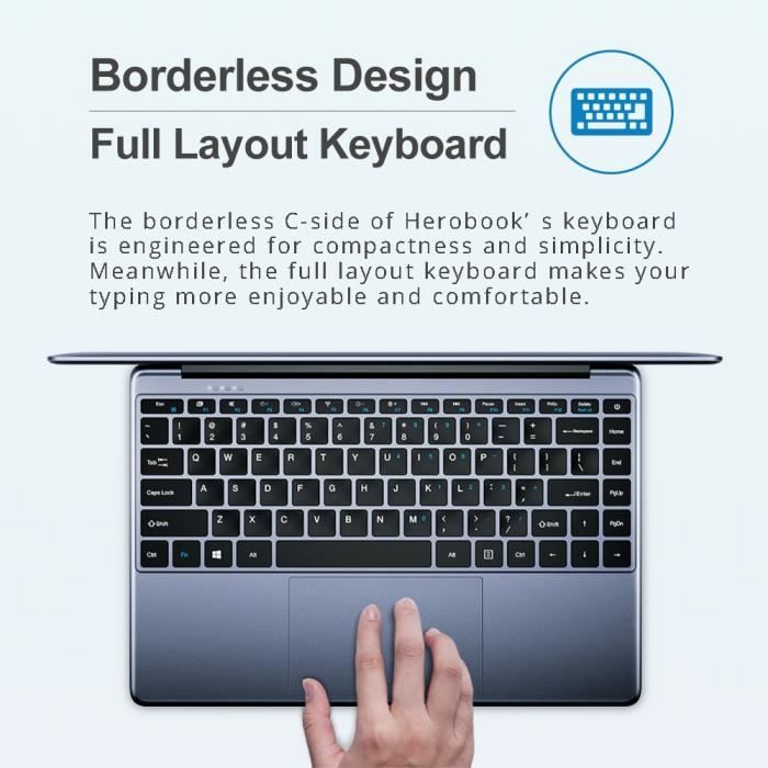  HeroBook 14.1" Ordinateur Portable Tablette2