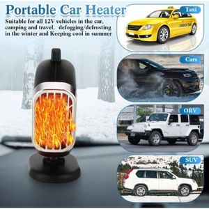 Chauffage De Voiture Portable 12 V 120 W, Réduit De Moitié Le Niveau De Liquide De Refroidissement Dans Le Pare-brise