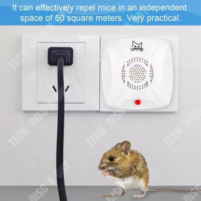 Répulsifs Ultrason Souris Rat Lot de 2 Anti Rongeur Appareil Ultrasons pour  se débarrasser des Souris I Anti Souris I Anti - Cdiscount