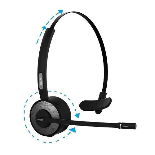 WESEARY WG1 Casque Gaming, 2,4 GHz Bluetooth sans Fil avec Micro