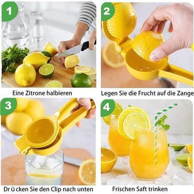 2 Pièces Presse Citron Manuel,avec Verseur Presse Agrumes Manuel Portable Presse Agrume Manueljaune Et Vert 88897152