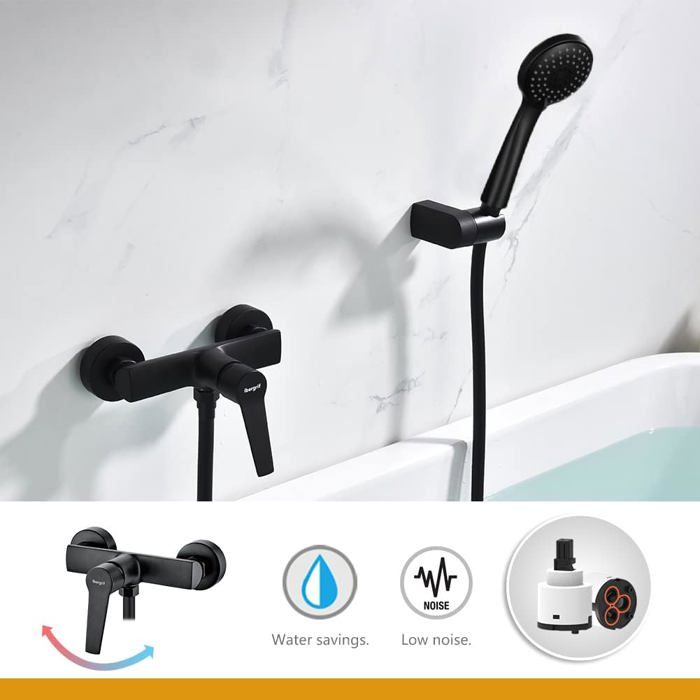 Robinet cuisine douchette – eau filtrée + eau chaude/froide