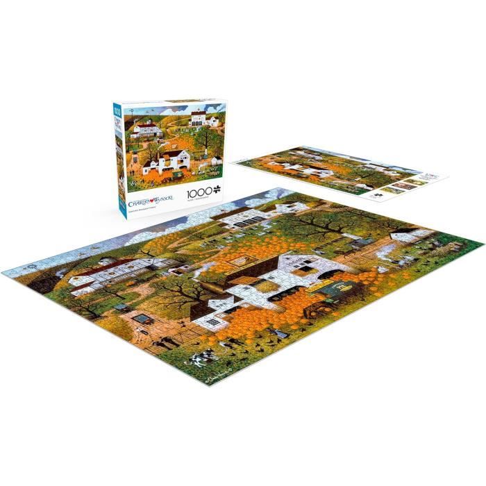 Lot Multiple 4 En 1 - Puzzle De 1000 Pièces Pour Adultes - Ensemble De 1000 Pièces Par L'Artiste