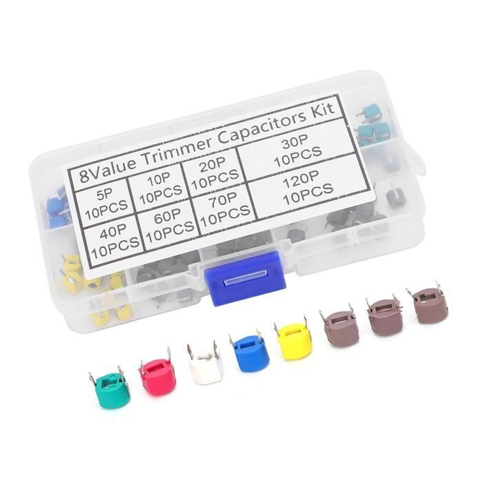 Kit De 150 Condensateurs Tantales Jameco Valuepro – Référence 00081841, Pour électronique