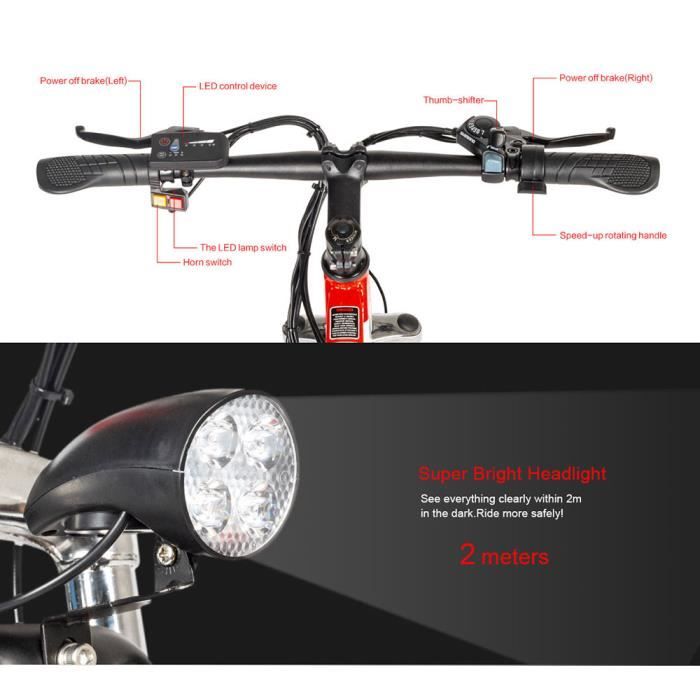 SAMEBIKE SH26 V lo lectrique de Montagne Charge maximale 150