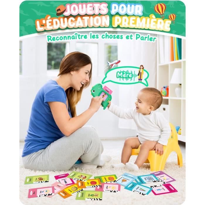 Jouets Éducatifs pour Enfants De 2 3 4 5 6 Ans Cartes Flash Jouets  d'apprentissage avec Cartes De 112 Mots Préscolaires (French) - Cdiscount  Jeux - Jouets