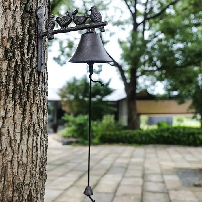 2 Pcs Art Mural En Métal Décoration De Branche D'Oiseau Rustique Pour Maison Jardin Extérieur Décoration Suspendue Art Vintage En Fer Pour Salon Chambre Patio Ferme Esthétique