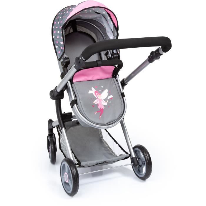 Poussette Et Landau - Ensemble Poupée Combi Milano Jogger Réglable Hauteur  Mega - Cdiscount Jeux - Jouets