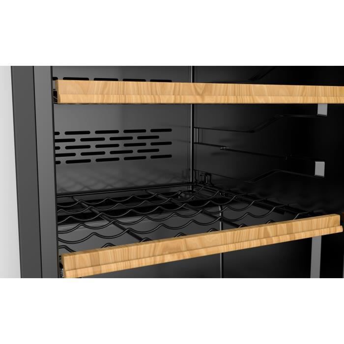 TRIOMPH TKV168PDBX Cave à vin de vieillissement 168 bouteilles Porte