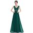 Femmes élégant Long Col En V Invité De Mariage Robes De