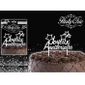 8 pieces harry potter Anniversaire Décorations Fournitures gâteau Toppers Bannière pour Parti