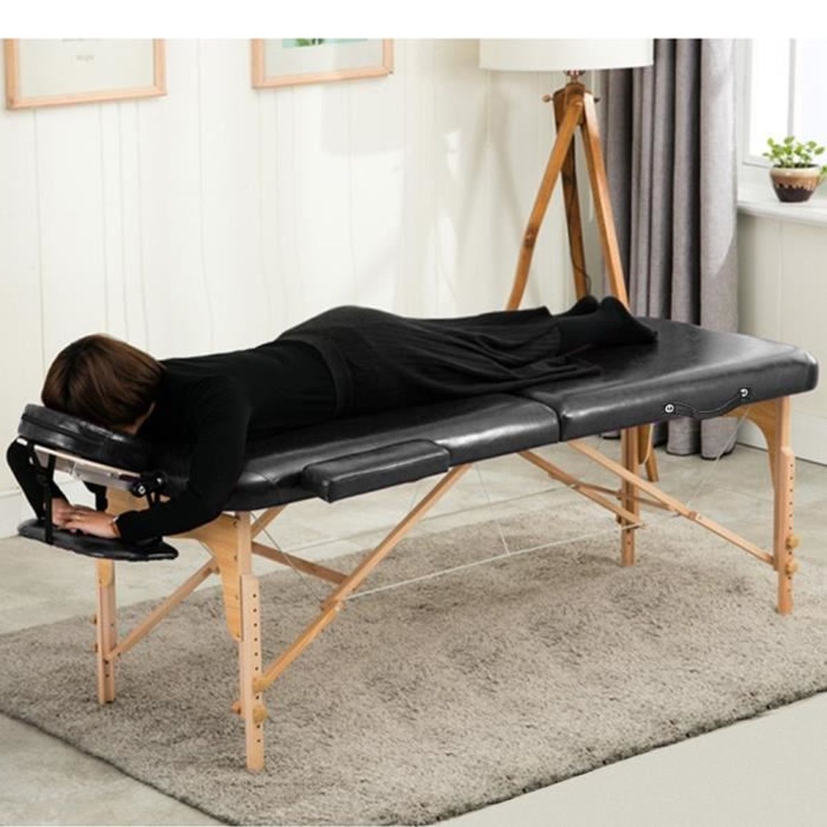 Table de massage pliante portative professionnelle ferme lit de massage