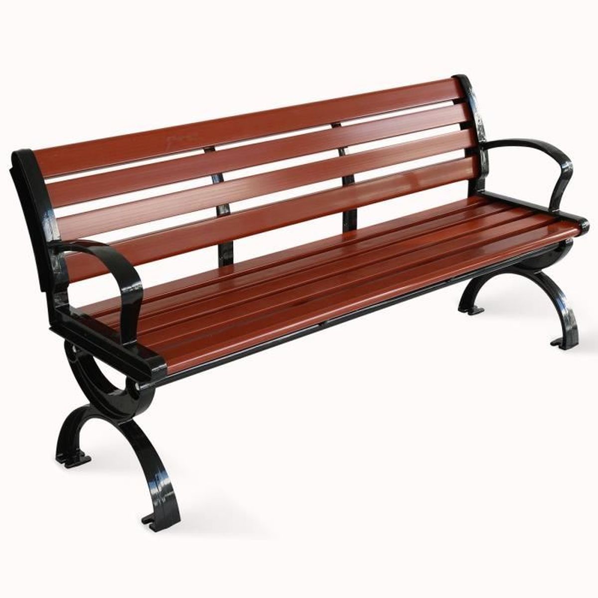 Banc De Jardin Public 150 Cm Achat Vente Banc D Exterieur Banc De Jardin Public 150 Cm Cdiscount