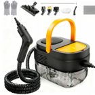 LANTHOUR Nettoyeur Vapeur à Main Portable, Nettoyeur Vapeur 1600ml 2500W pour Cuisine/Salle de Bain/Maison/Auto/Tissus