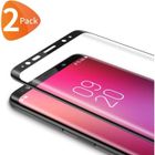 SENSBUN Verre Trempé Samsung Galaxy S9 PLUS, 3D Incurvé Couverture Complète Transparent Film Protection écran pour Galaxy S9+, [2 Pièces]