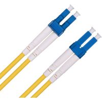 Elfcam® - Câble à Fibre Optique OS2 LC-UPC à LC-UPC Monomode Duplex 9-125um LSZH (3m, Lot de 1)