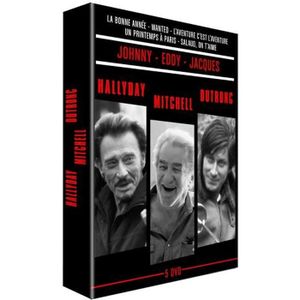 DVD FILM DVD Coffret johnny hallyday : wanted ; salaud o...